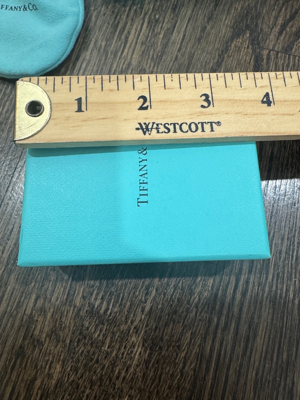 2 Tiffany & Co. Jewelry Boxes and Drawstring Pouch - Picture 6 of 6